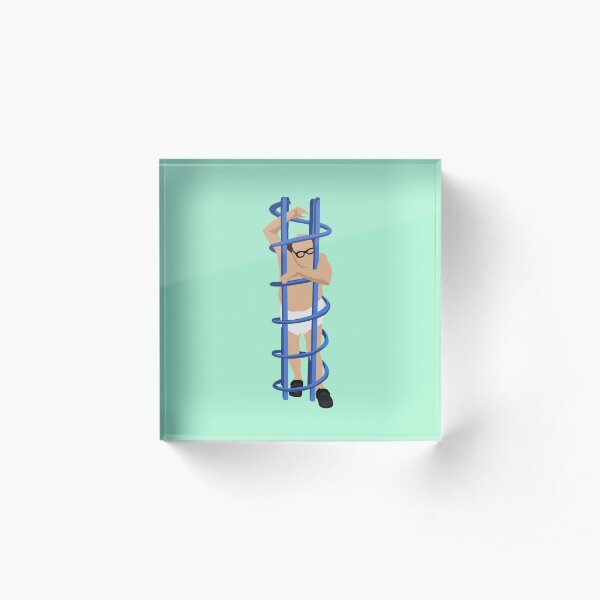 Trapped Acrylic Block
