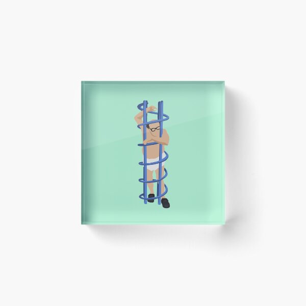 Trapped Acrylic Block