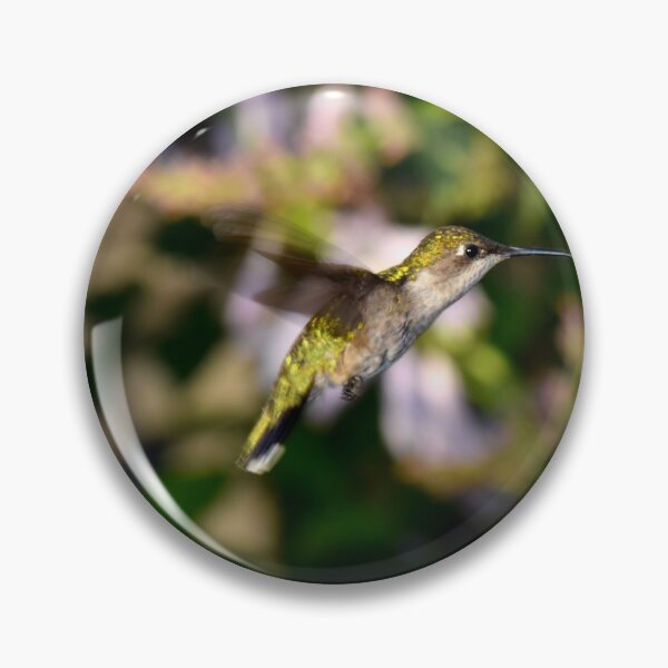 Item preview, Ruby-Throated Hummingbird hovering designed and sold by LJSparvero.