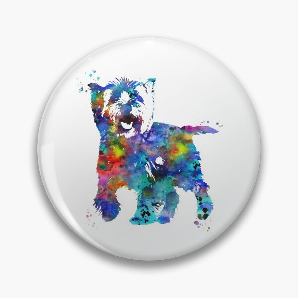Item preview, Cairn Terrier, watercolor Cairn Terrier designed and sold by Rosaliartbook.