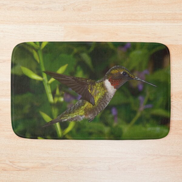 Item preview, Male Ruby-Throated Hummingbird in flight designed and sold by LJSparvero.