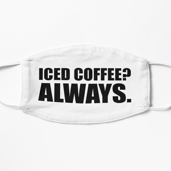 iced coffee Mask