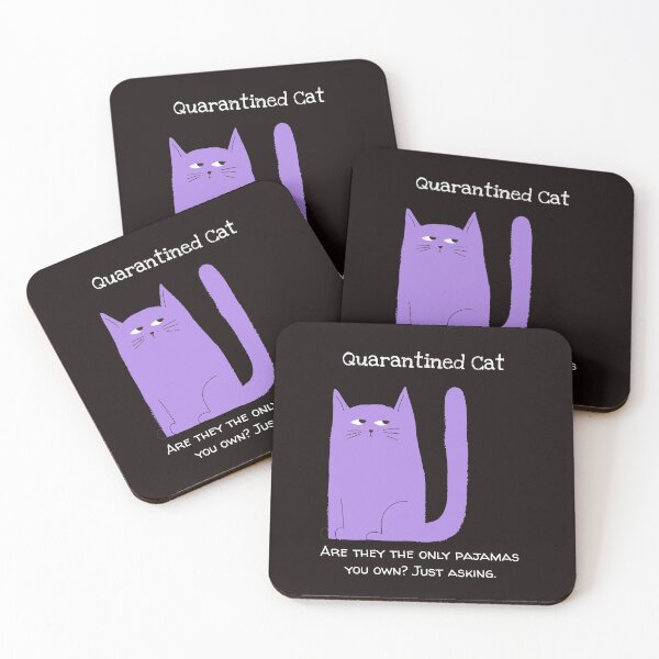 Item preview, Quarantined Cat -  Are They Your Only Pajamas designed and sold by davestees506.