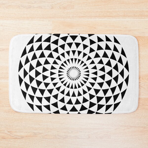Item preview, Mandala Torus Black White designed and sold by Tsveti Dinkova.