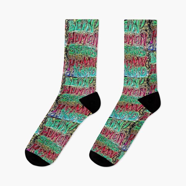 Item preview, BEING HUMAN STARTS WITH HUMAN KIND designed and sold by ROCKNROLLSAILOR.