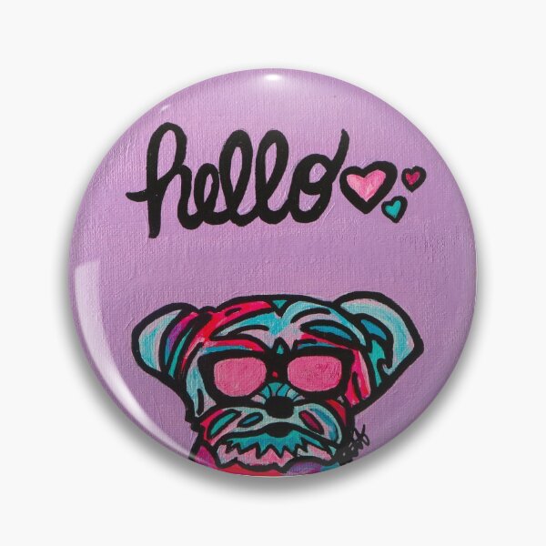 Item preview, Hello Yorkie designed and sold by Amanda A. Anthony.