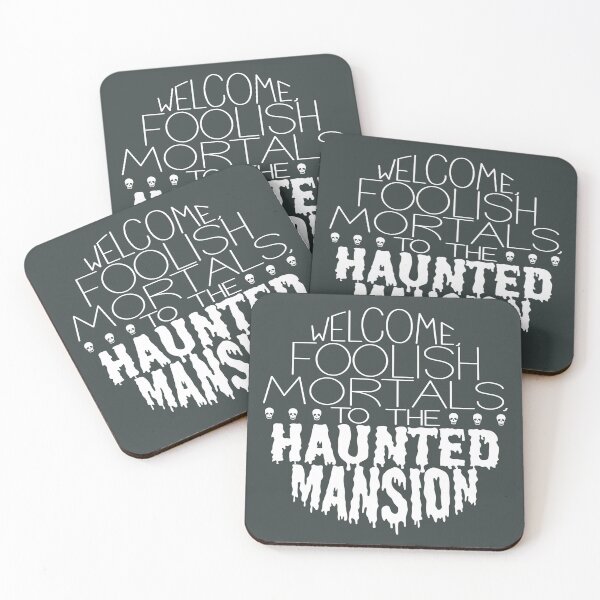 Item preview, Haunted Mansion Typography designed and sold by andmoore.