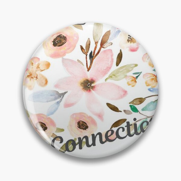 Item preview, Floral Connecticut  designed and sold by Anchored  & Co..