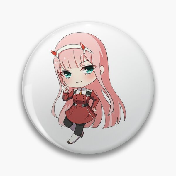 9pcs Anime Badge DARLING in the FRANXX ZERO TWO GORO Pin Brooch Button