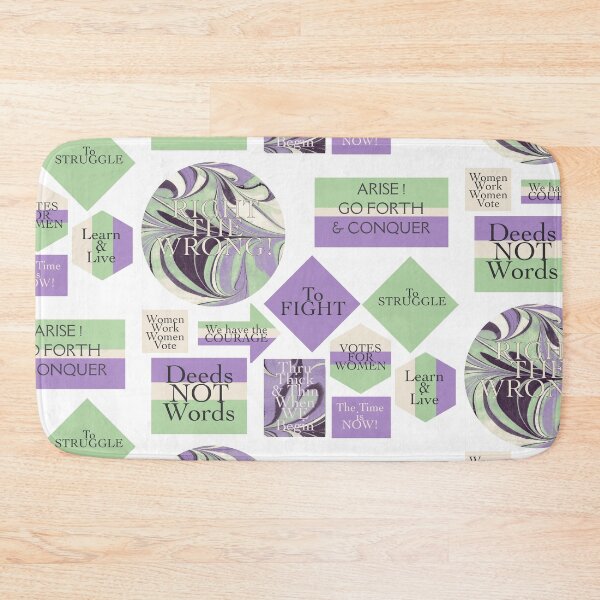 Item preview, Vintage Women's Suffrage Slogans designed and sold by MarbleCloud.