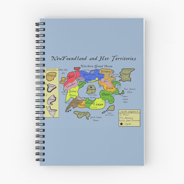Item preview, NewFoundland Map designed and sold by ToasterToby.