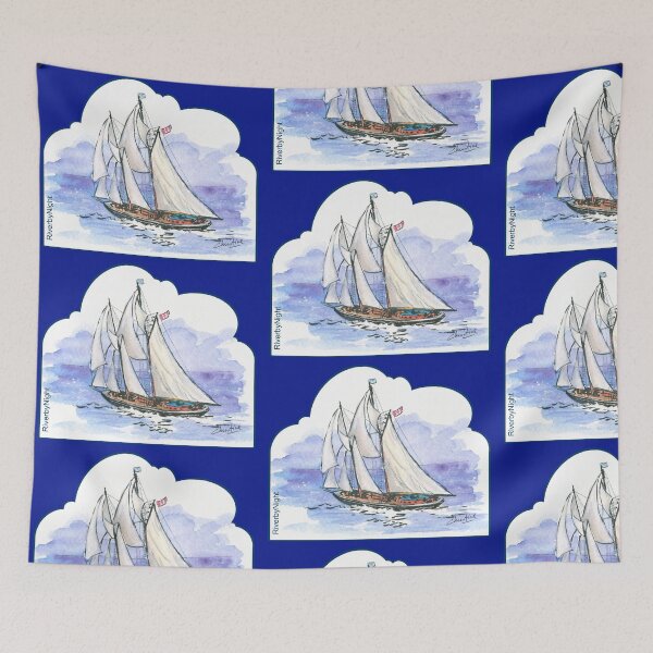 Item preview, 012 - Bluenose Racing Sailboat from Canada designed and sold by RiverbyNight.