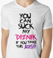 Jizzes Men's V-Neck T-Shirt