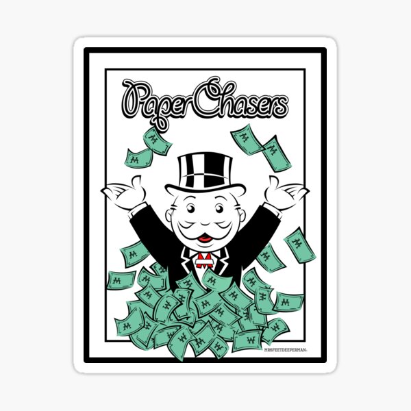 Item preview, Monopoly. Paper chasers designed and sold by Pranksnbk.