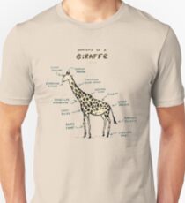 Anatomy of a Giraffe Unisex T-Shirt