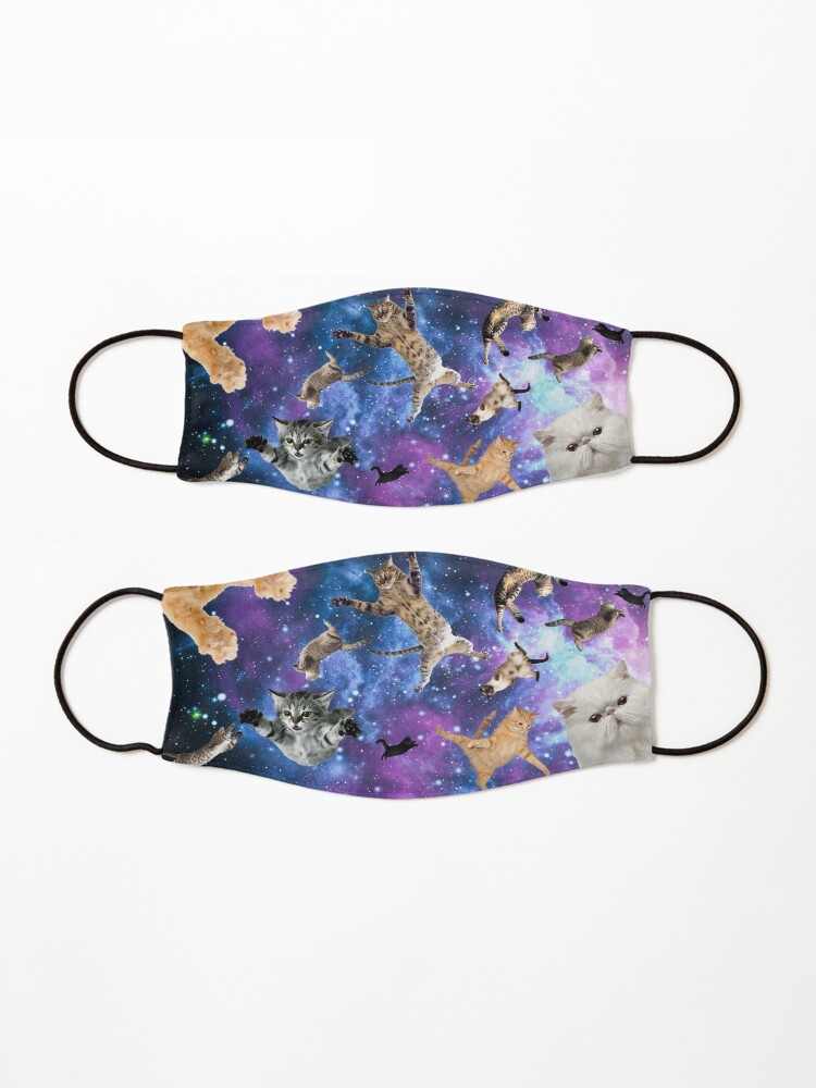 Alternate view of Space Cats Mask