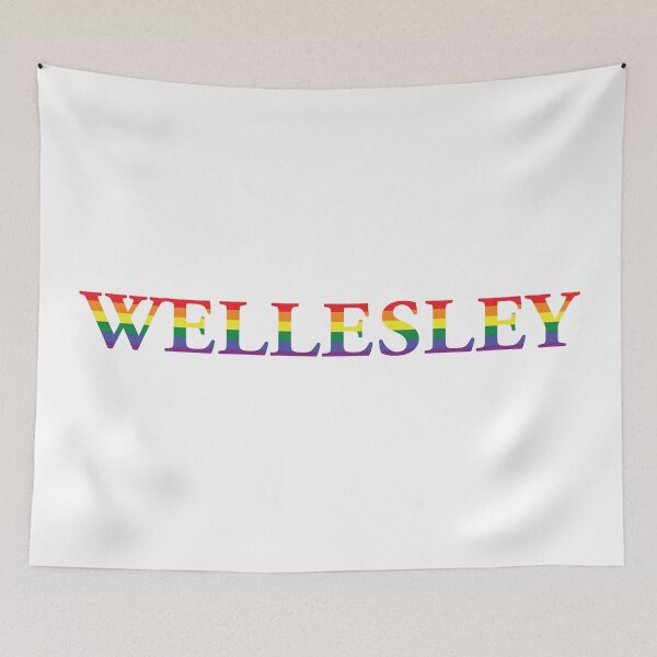 Item preview, Wellesley Rainbow Flag designed and sold by dutchesskmw.