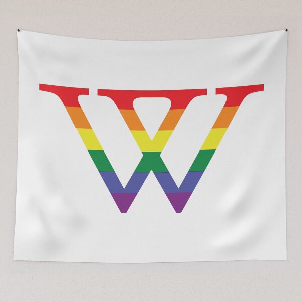Item preview, Wellesley Rainbow Flag designed and sold by dutchesskmw.