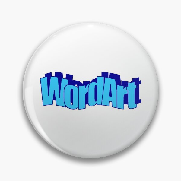 Item preview, WordArt Blue designed and sold by LowStreetwear.