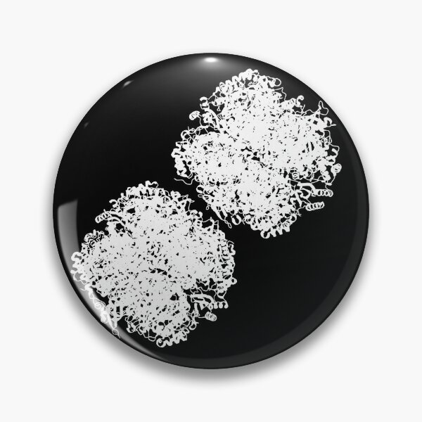 Item preview, Rubisco - protein structure, white designed and sold by RosArt100.