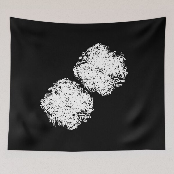 Item preview, Rubisco - protein structure, white designed and sold by RosArt100.