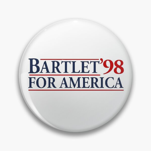 Item preview, Bartlet For America - Cool The West Wing Parody Sticker designed and sold by TrendJunky.