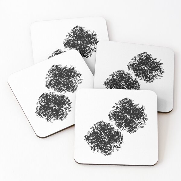 Item preview, Rubisco - protein structure, black designed and sold by RosArt100.