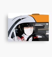 PORSCHE GULF MCQUEEN Metallbild