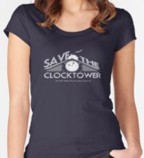 Save the Clock Tower Women's Fitted Scoop T-Shirt