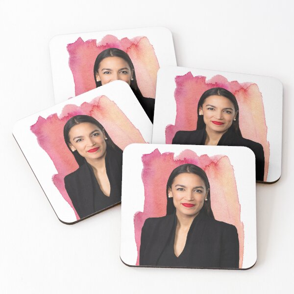 Artikelvorschau, Alexandria Ocasio-Cortez "Aquarell" entworfen und verkauft von itsmebecca.
