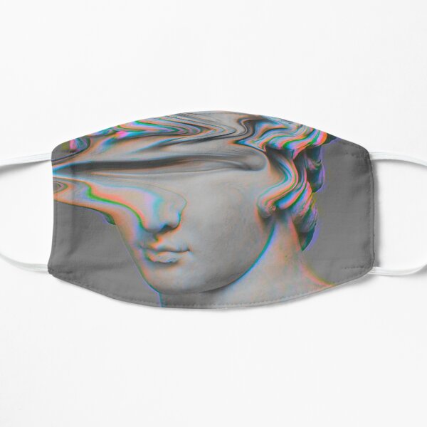 Sculpture Vaporwave Flat Mask