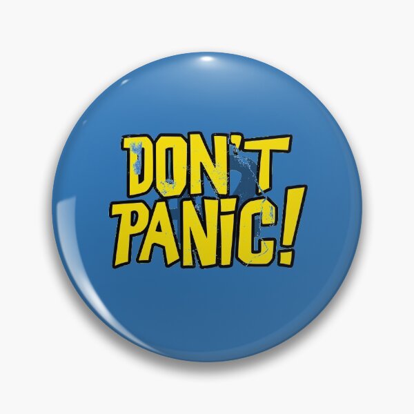 Item preview, Don't Panic designed and sold by stonestreet.
