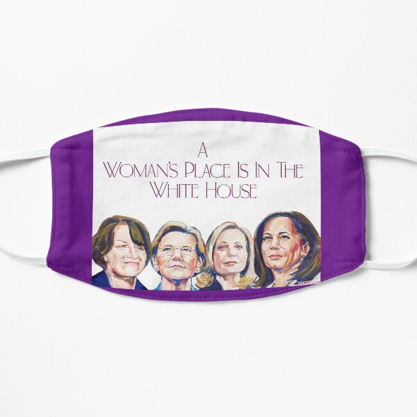 A Woman's Place (no border) Mask