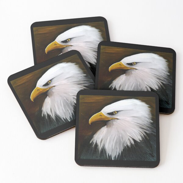Item preview, Bald Eagle - Oil Painting designed and sold by AylaVue.