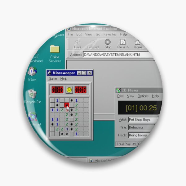 Item preview, Windows 95 Desktop designed and sold by LowStreetwear.
