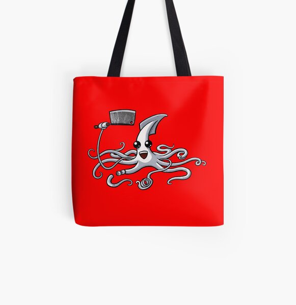 Calamari Master All Over Print Tote Bag
