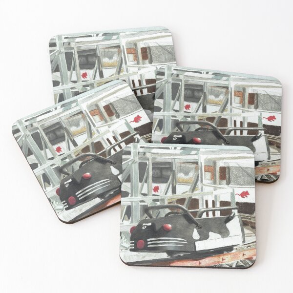 Item preview, Wild Mouse Blackpool Pleasure Beach  designed and sold by ThemeParksVisionArt ..
