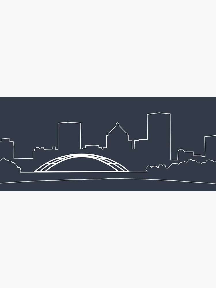 Rochester City Skyline by Pine-Valley