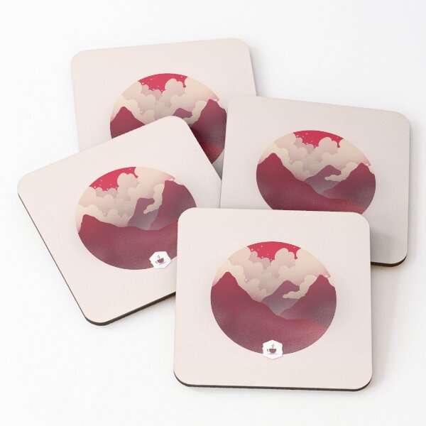 Item preview, Mountains and clouds design designed and sold by MindChirp.