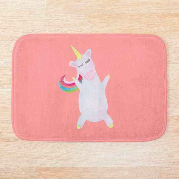 Artikelvorschau, Niedliches Aquarell-Einhorn entworfen und verkauft von Harpley Design Studio.