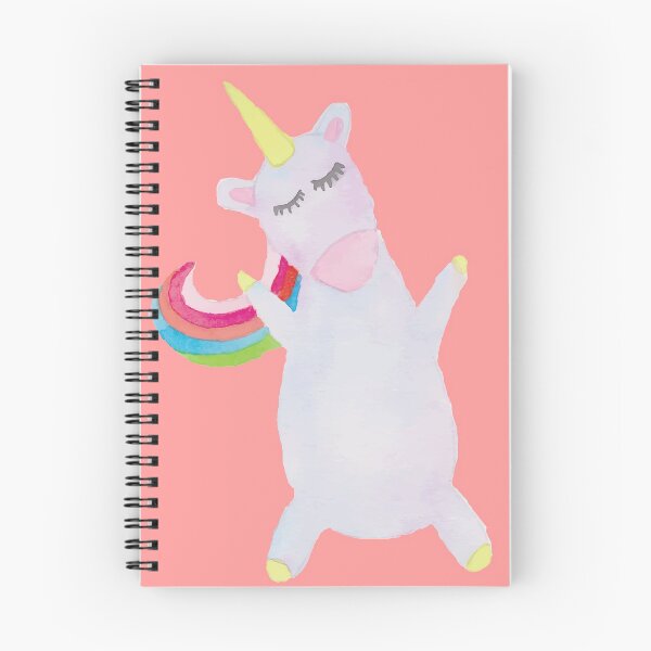 Artikelvorschau, Niedliches Aquarell-Einhorn entworfen und verkauft von Harpley Design Studio.