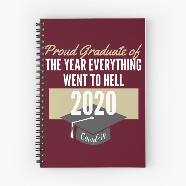 Artikelvorschau, Coronavirus Class of 2020 Graduate Garnet und Gold FSU University Colors entworfen und verkauft von Teacher PRIDE.