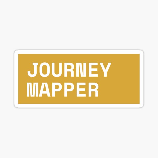 Item preview, JOURNEY MAPPER: designer sticker pack designed and sold by the Boletus.