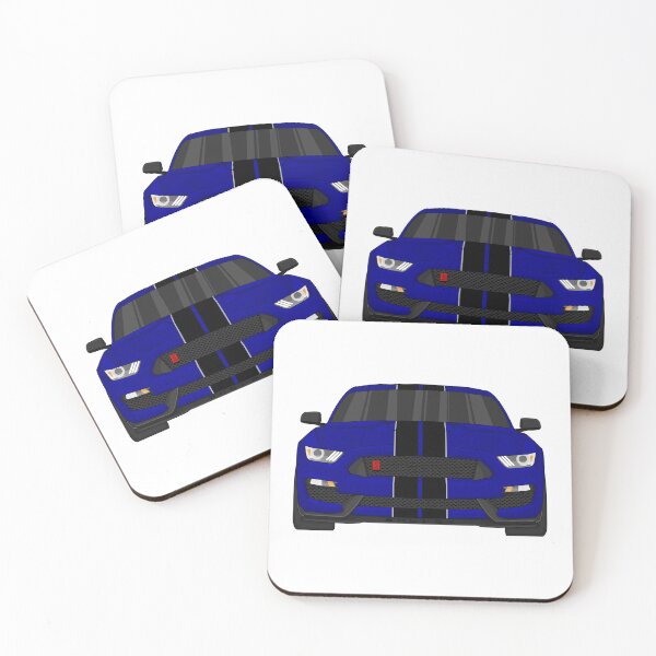 Item preview, Ford Mustang GT350 front (KonaBlue and Black) designed and sold by VenZolic.