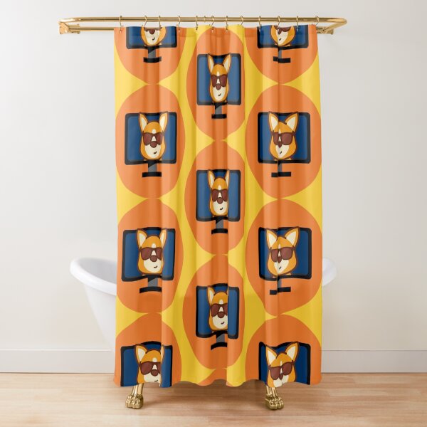 CorgiDev Household Goods Shower Curtain
