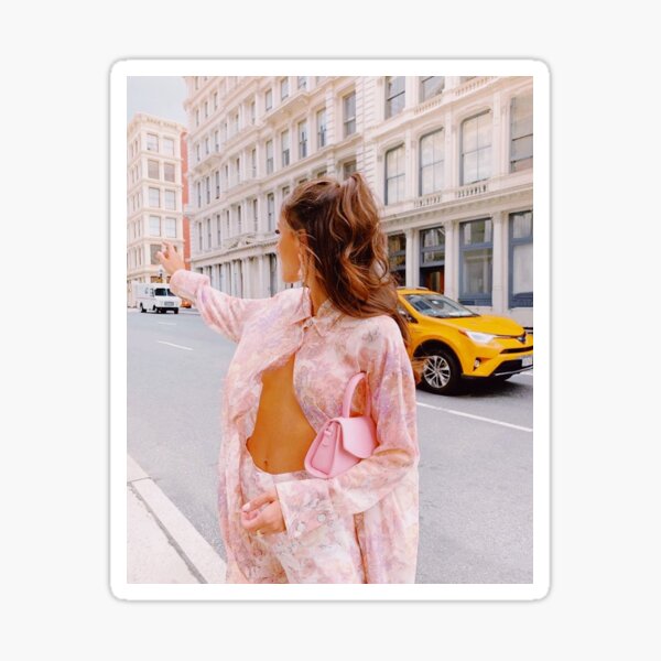 La mode dans la ville Sticker