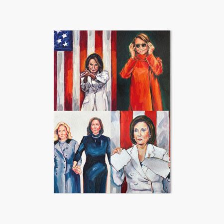 Speaker Pelosi’s Greatest Hits Art Board Print