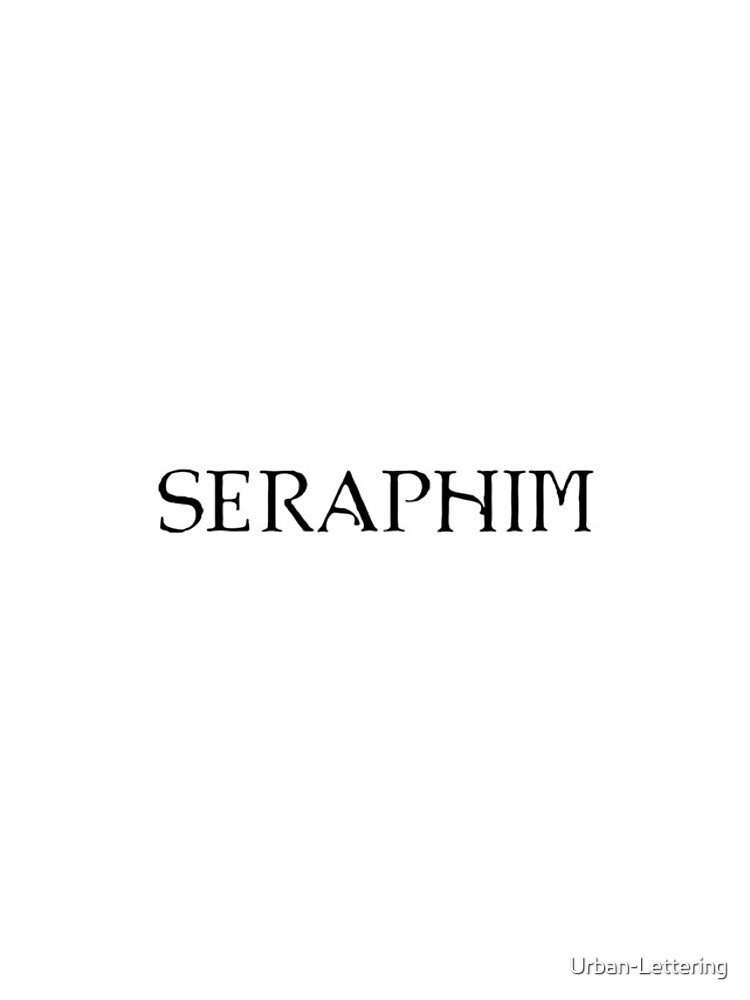 Thumbnail 4 of 4, iPhone Case, Seraphim Word Lettering designed and sold by Urban-Lettering.