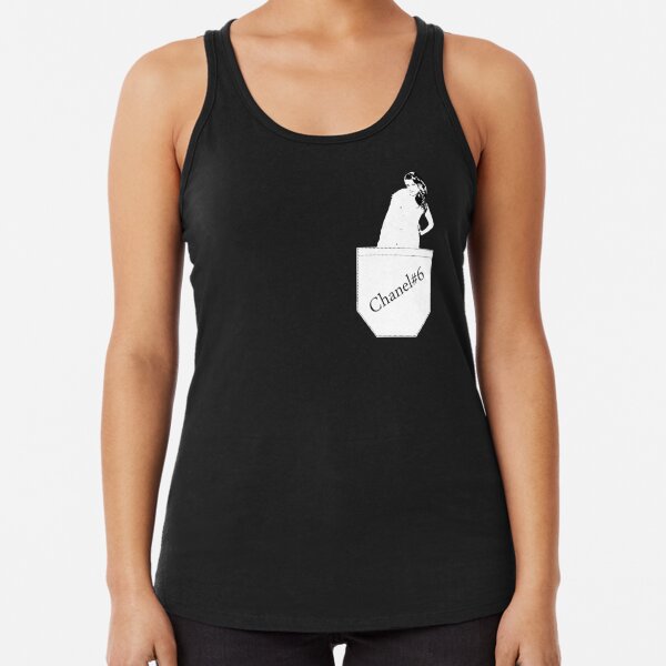 Chanel#6 RED Racerback Tank Top