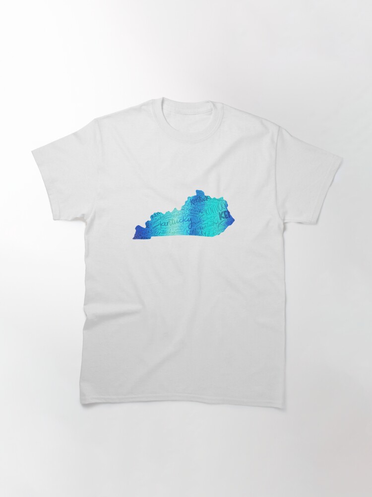 Alternate view of Copy of Stripes of Kentucky Classic T-Shirt
